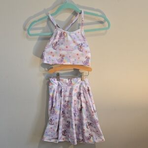 Girls Figment Disney Tank And Twirl Skirt Set 10